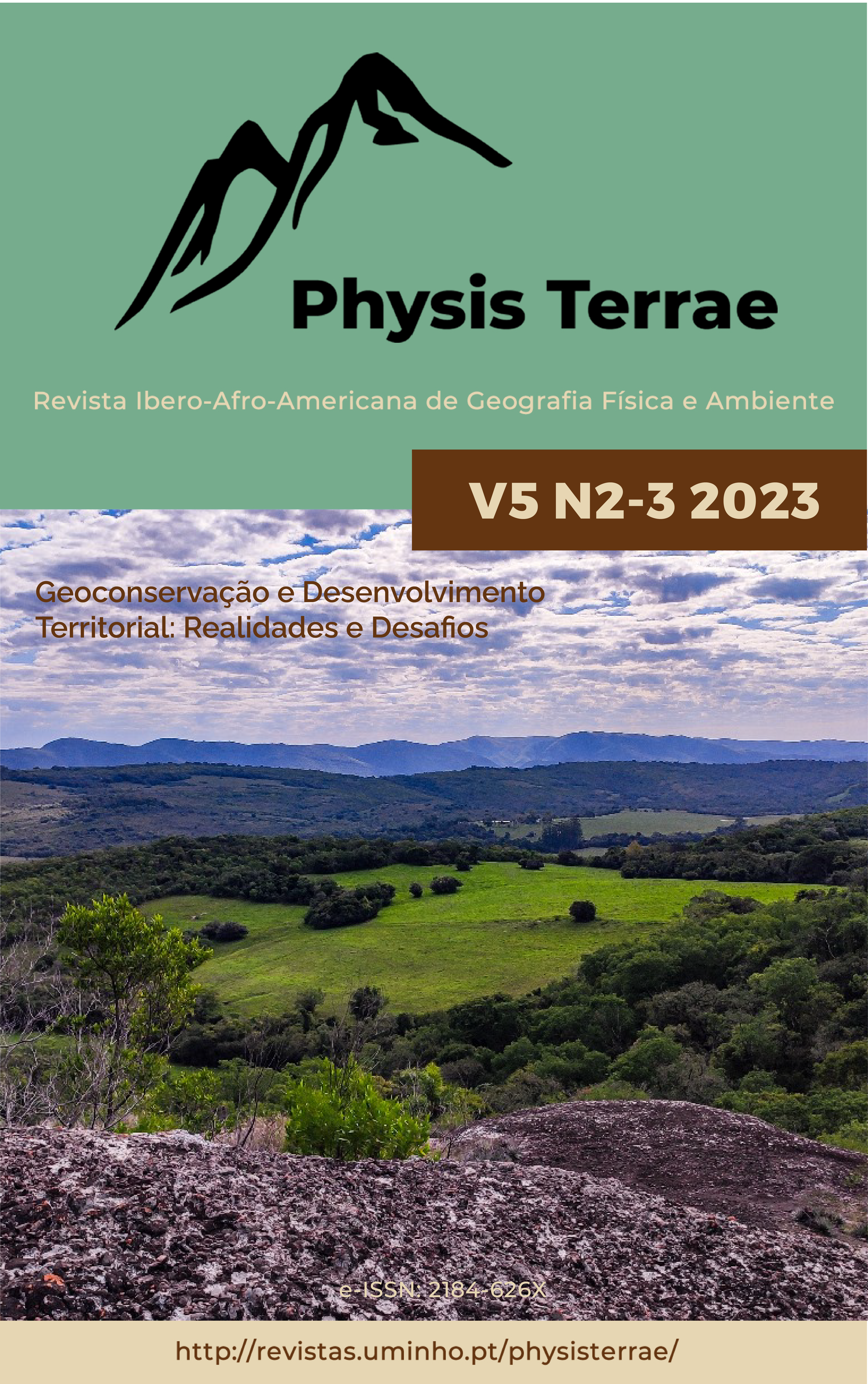 					Ver Vol. 5 N.º 2-3 (2023): Geoconservação e Desenvolvimento Territorial: Realidades e Desafios
				
